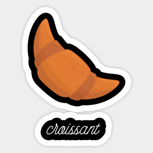 Simple Croissant Sticker